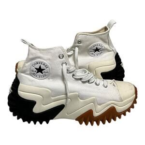 Converse Run Star Motion Hi-Top Sneaker White Unisex M8.5/W10  Trainer Lifestyle